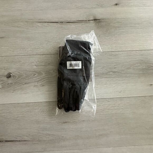 Free Country Stretch Double Knit Glove Grey/Black M/L NWT IN PACKAGING - Picture 2 of 6